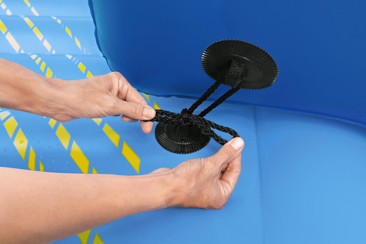 原装Bestway43728水上滑梯平台浮岛浮排浮床漂浮休息水排游泳详情6