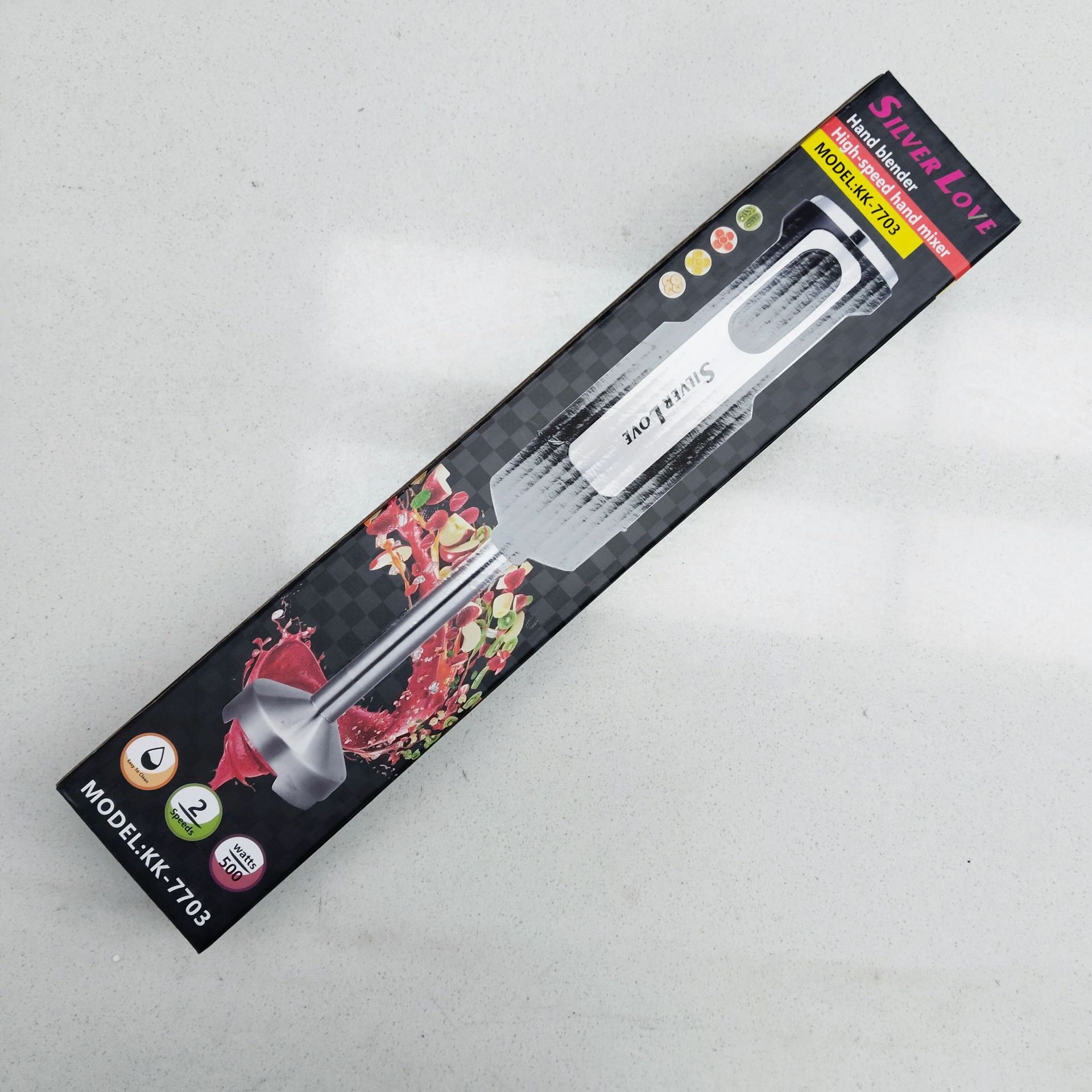 European standard cross-border trade portable household kitchen blender, handheld electric stainless steel cooking stick blender, electric Z209 pic 8