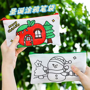 Cartoon Christmas name pendants, cute girlish heart bags, plush dolls, Santa Claus figurines, small gifts pic 23