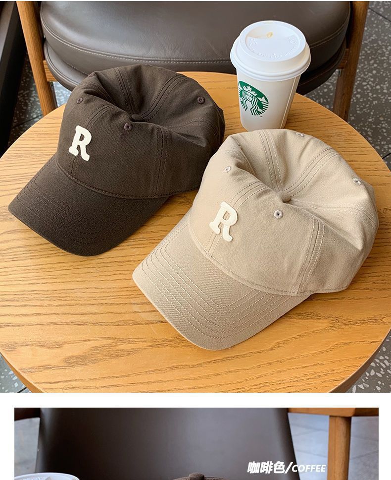 Summer cap for girls, universal baseball cap, big head circumference to show face, trendy and versatile small baseball cap, Korean-style sun hat for students pic 7