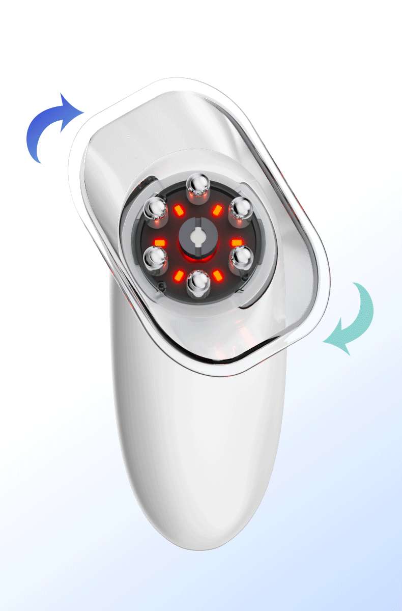 新款彩光负压推脂机按摩器塑形仪ems微电流脸部提拉紧致美容仪详情4