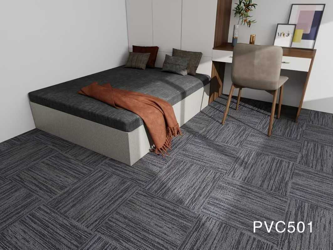 绿生新材料办公室地毯PVC底丙纶方块地毯加厚耐磨拼接地毯写字楼直播间地毯模块化拼接地毯环保无异味多色可选随心搭配PVC打详情14