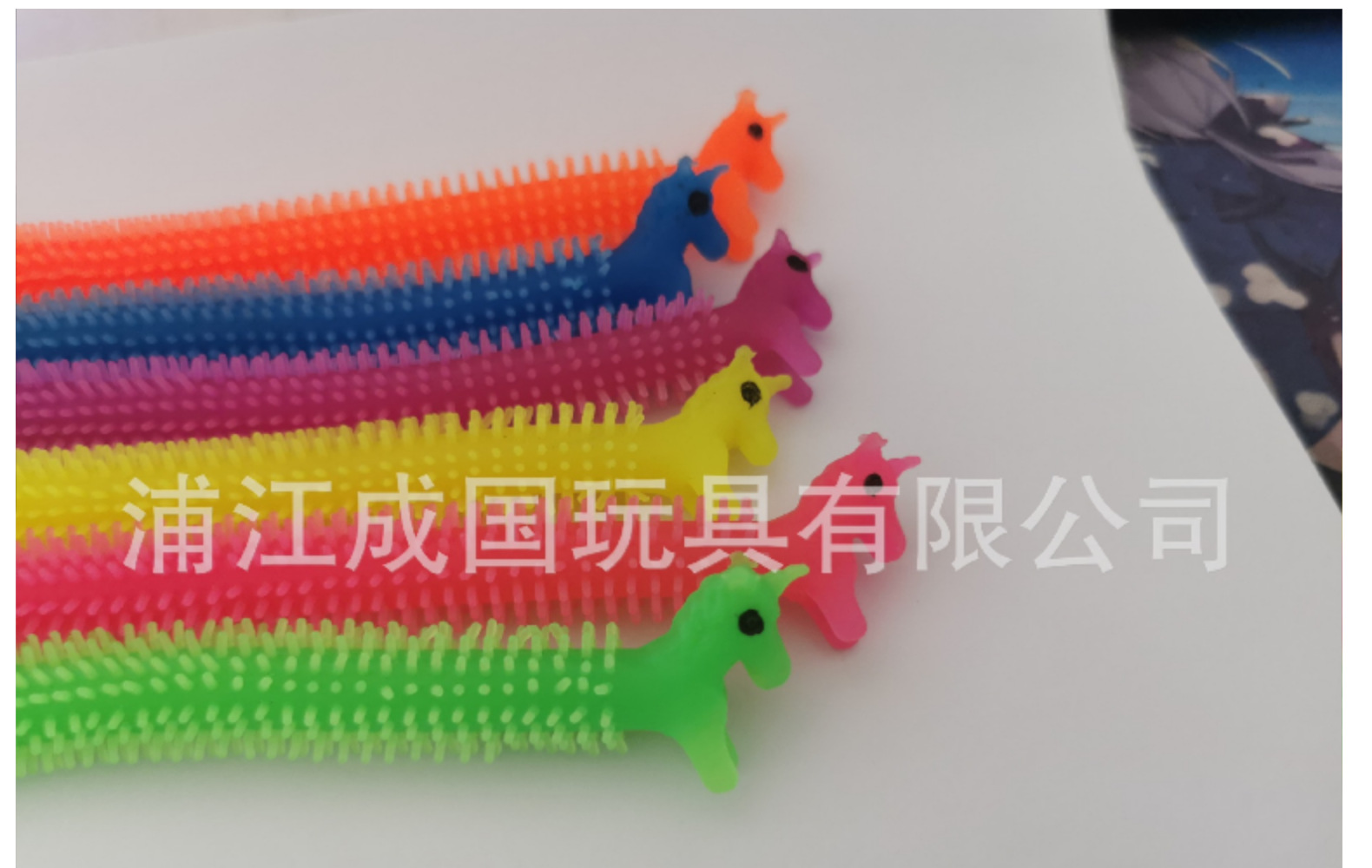 tpr独角兽厂家供应减压面条产品外贸拉拉乐发泄新奇玩具详情3