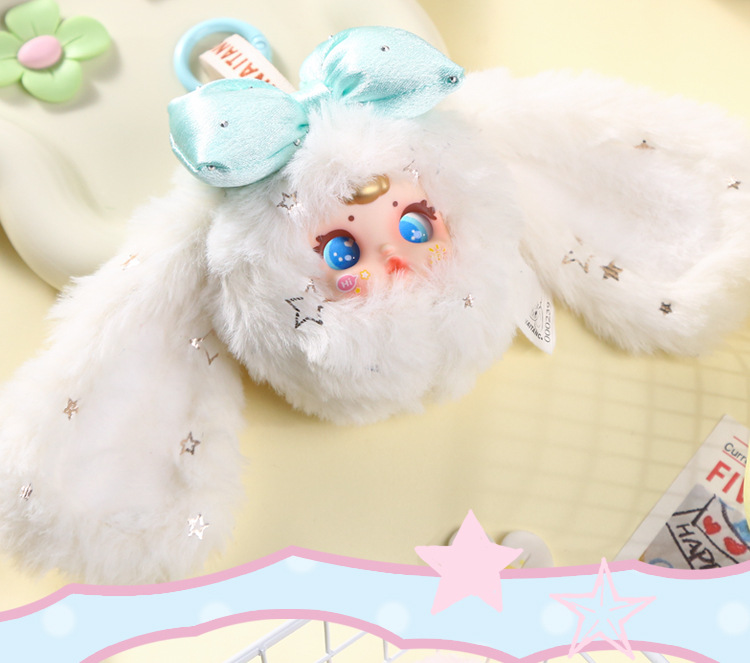 Cute and creative milk candy plush figurines, MM milk candy second-generation plush pendants, blind boxes, cartoon plush ornaments wholesale pic 14