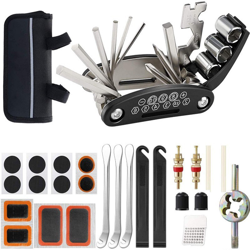 【 Customized 】 Bicycle repair tool kit set, mountain bike repair, bike repair tools and accessories combination wholesale pic 4