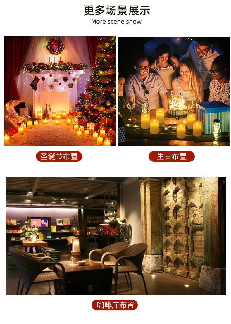 彩色麻花螺纹长杆蜡烛批发家用无烟浪漫婚礼经典螺旋烛台杆蜡跨境详情12