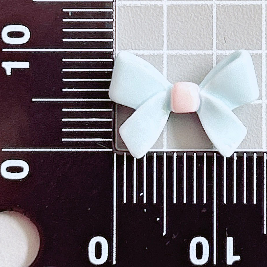 COM Glossy mini, unique and small bow handmade hair clips, hair accessories, diy decorative resin accessories pic 10