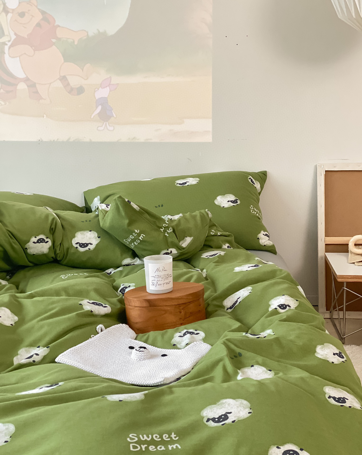 Spring and Summer knitted cotton three or four pieces set, soft bedding for sleeping naked with Indian cotton, Little Warm sun pic 26