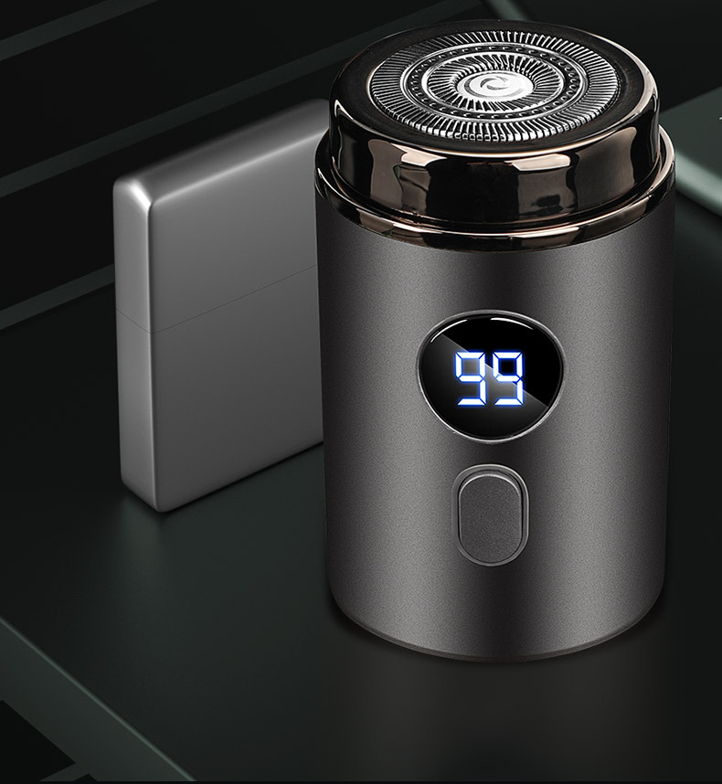 电动剃须刀USB充电全身水洗便携车载胡须刀迷你旅行智能刮刀男士详情27