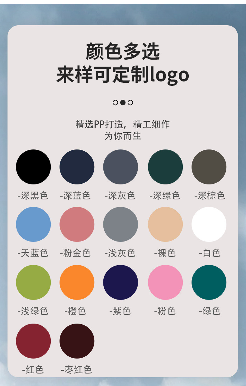 批发半成品拉杆箱12件套PP旅行箱套装便捷运输组装商务休闲行李箱详情6