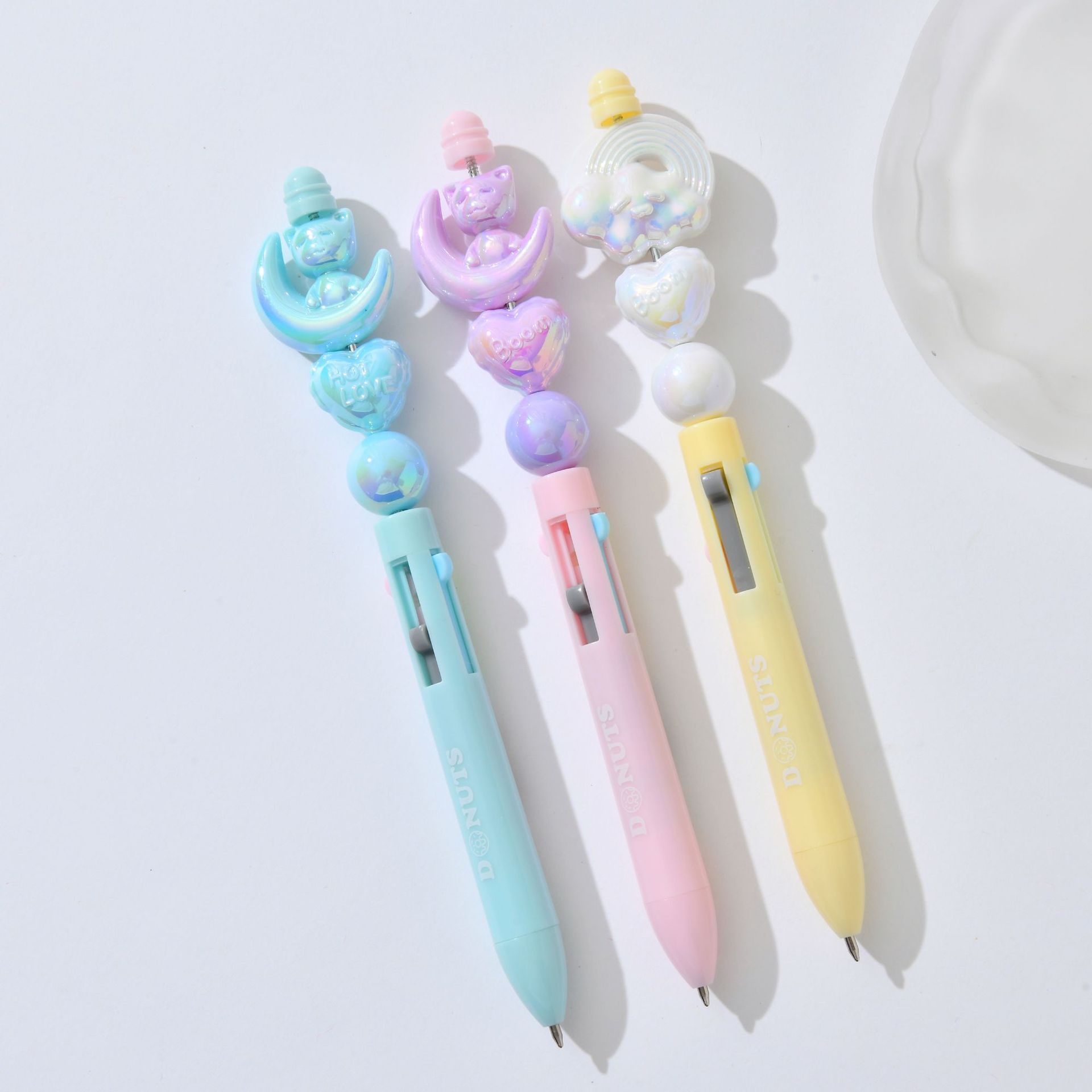 Chenxi Chuan Chuan Le 4-color Ballpoint Pen, creative and fun medium Oil pen, notebook, drawing, marking and color pen, New stationery wholesale pic 20
