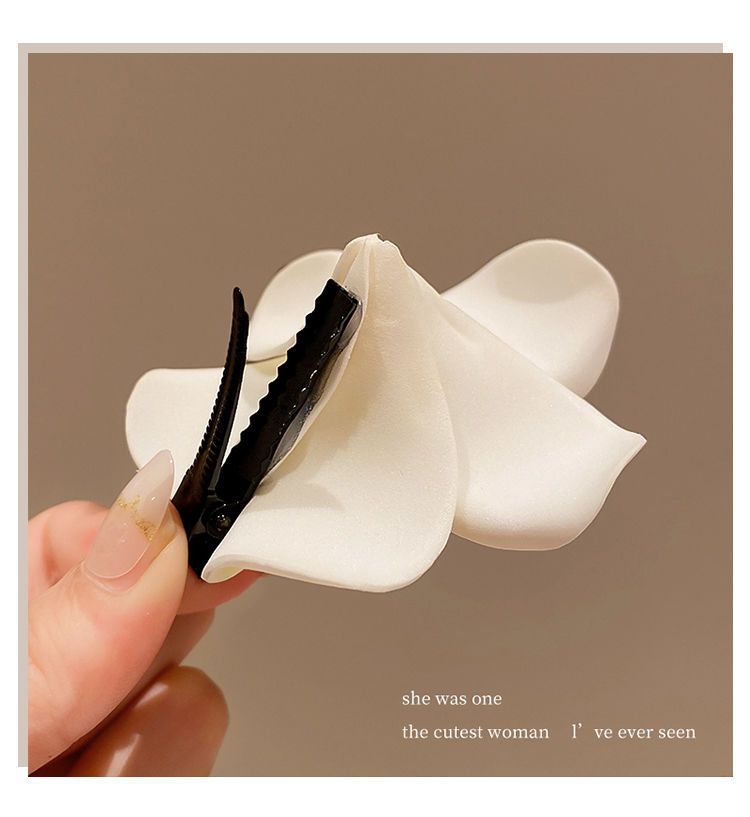 Super fairy-like frangipani headwear, summer seaside beach vacation photo clips, frangipani hairpins, Dai ethnic headwear pic 7