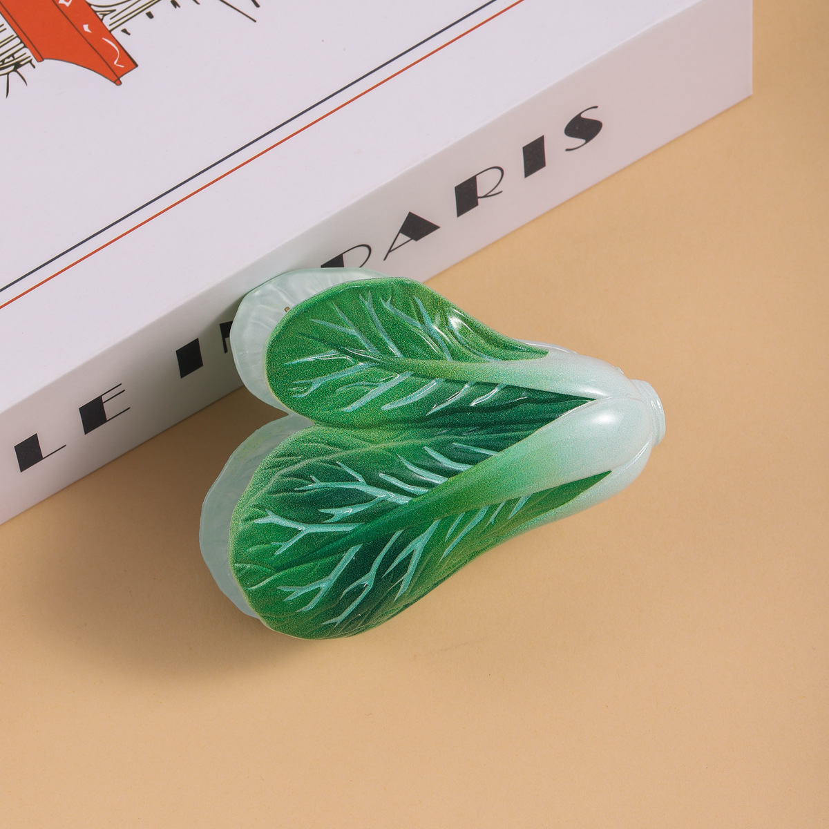 春日趣味蔬菜发夹清新田园风抓夹少女心可爱碎发夹百搭头饰批发详情5