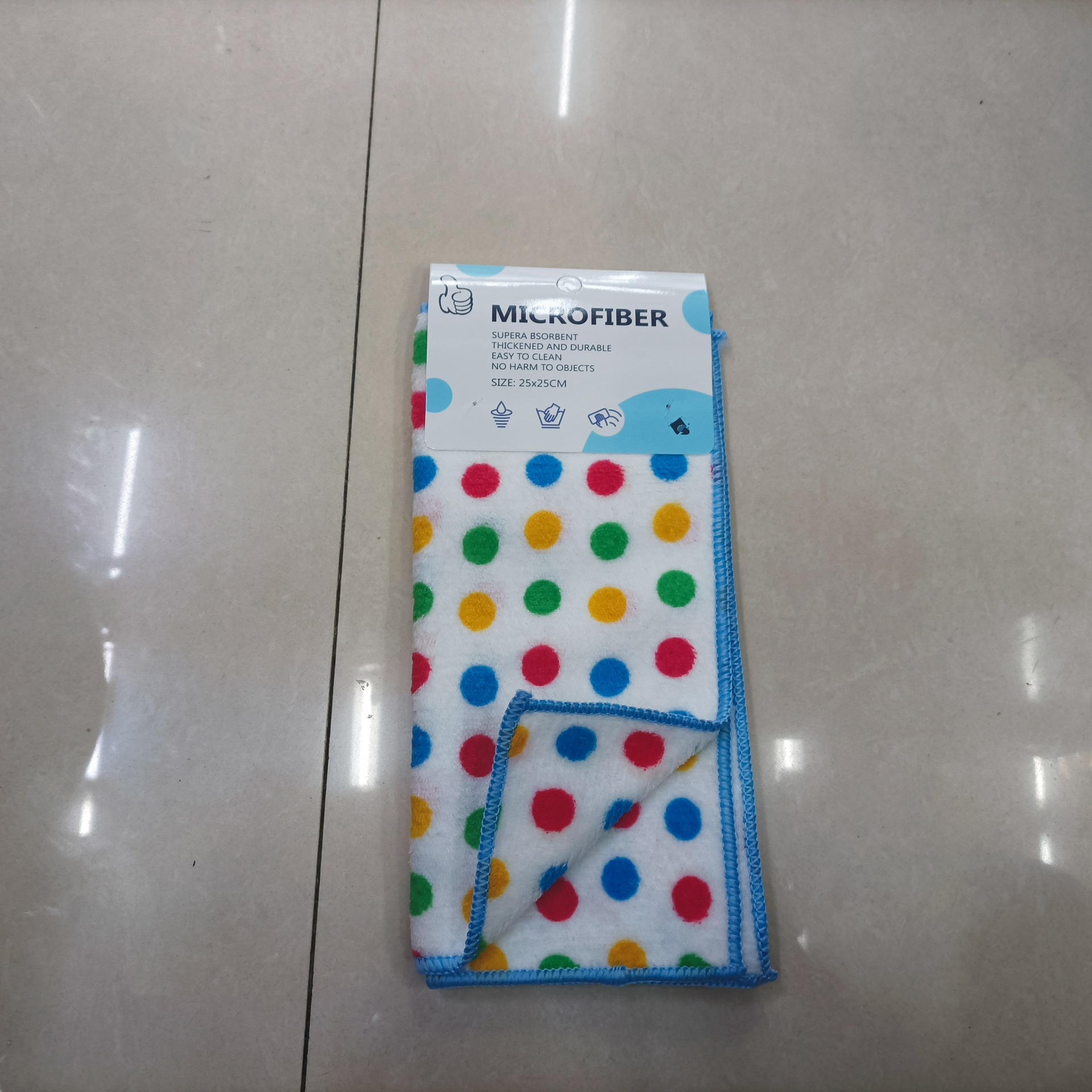 Kitchen dishcloths for both dry and wet use, cleaning cloths for removing dirt, hand towels, gray and yellow car wash towels, RS-300242 pic 21