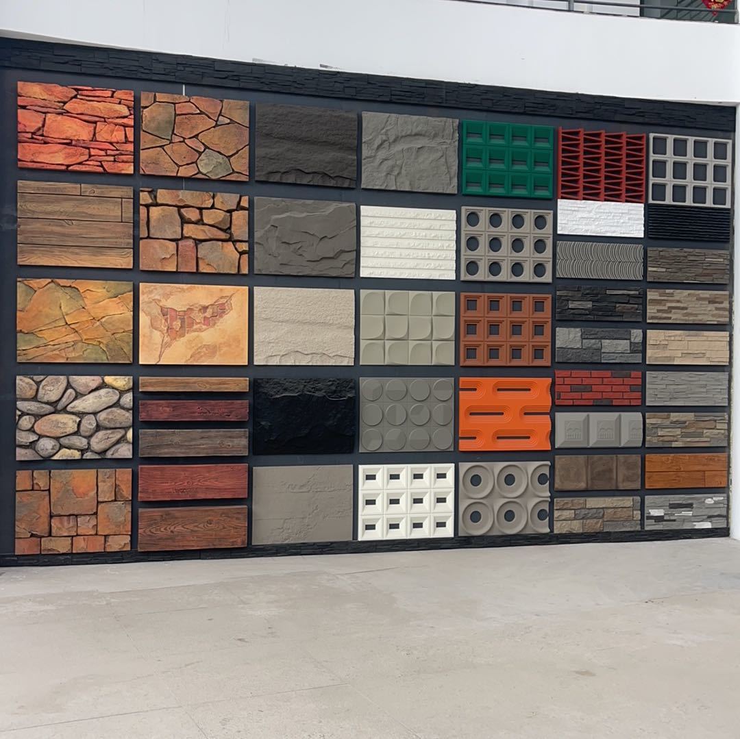 PU木格纹装饰风化老船木马赛克背景墙木质家装瓷砖墙贴装饰材料详情2