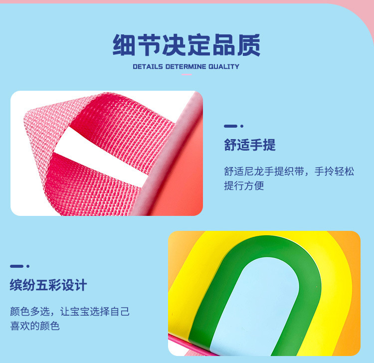 韩版彩虹儿童背包幼儿园书包甜甜圈3-5岁6男女孩可爱双肩包幼儿园详情19