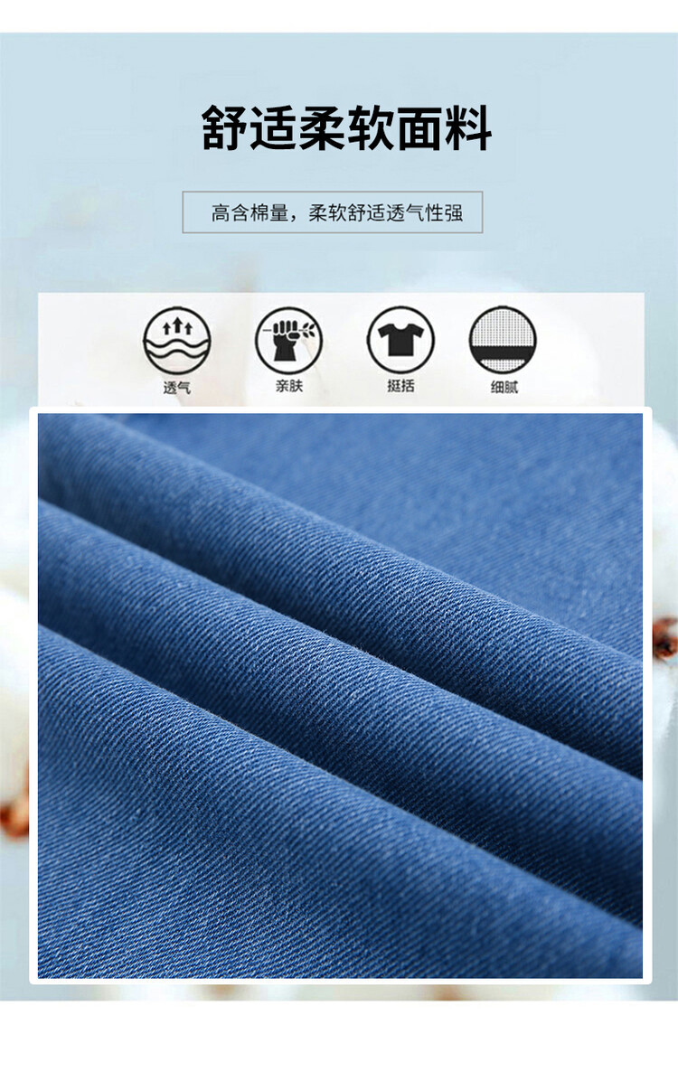 女童阔腿牛仔裤春季2023新款洋气儿童春装裤子中大童时髦休闲裤潮详情3