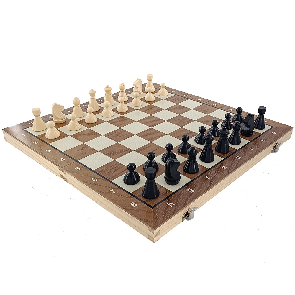 39cm foldable chess board game toy, game entertainment party, wooden factory direct sales and wholesale portable home pic 6