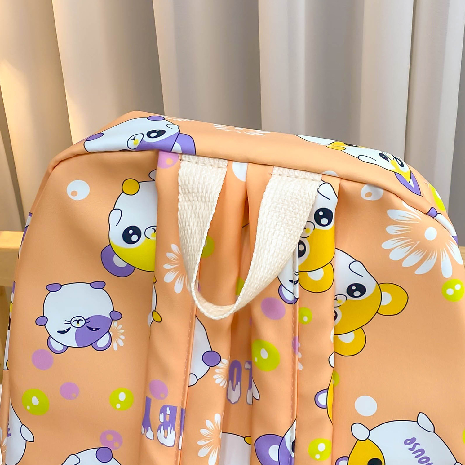 Wholesale escuela primaria primaria y secundaria estudiantes impresos espalda doble bolsa de las mujeres bolsa de la pluma de los hombres bolsa de manga color sólido bolsa de la escuela de gran capacidad pic 19