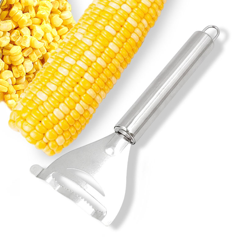 剥玉米刨粒器 玉米粒分离器玉米剥离刀厨房小工具 不锈钢玉米刨详情4