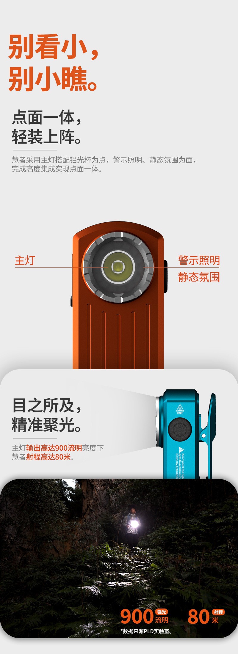 2026 Cross-border New Product: Strong Light EDC Mini Flashlight TYPE-C Magnetic Attraction Colorful Multi-Functional Camping Tent Lamp pic 9