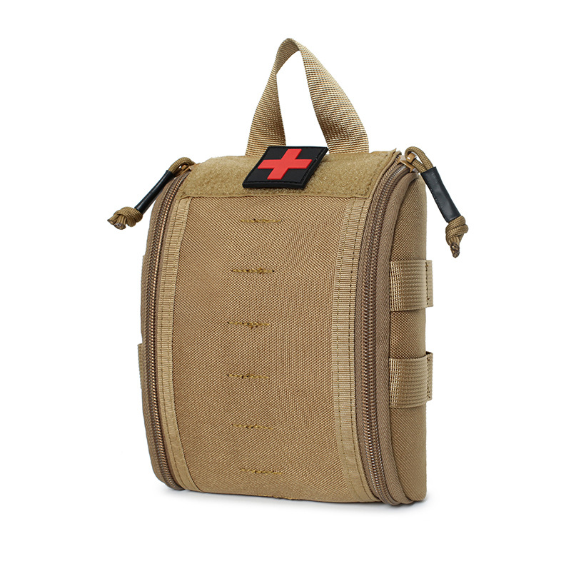 Cross-border EDC outdoor medical kit, first aid kit, life-saving storage waist bag, portable multi-functional camouflage car tactical bag pic 18