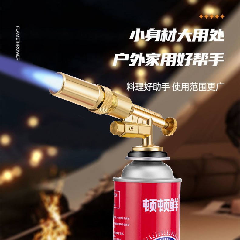 Высококачественный цельномедовой огнемет для сжигания свиной шерсти, огнемет для огнеметов для огнеметов, карточный воспламенитель для стрельбы из канистр, полностью бронзовый паяльник pic 6