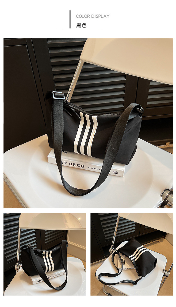 直播跨境货源外贸厂家新款休闲简约防水牛津尼龙布爆款斜挎包女包详情14