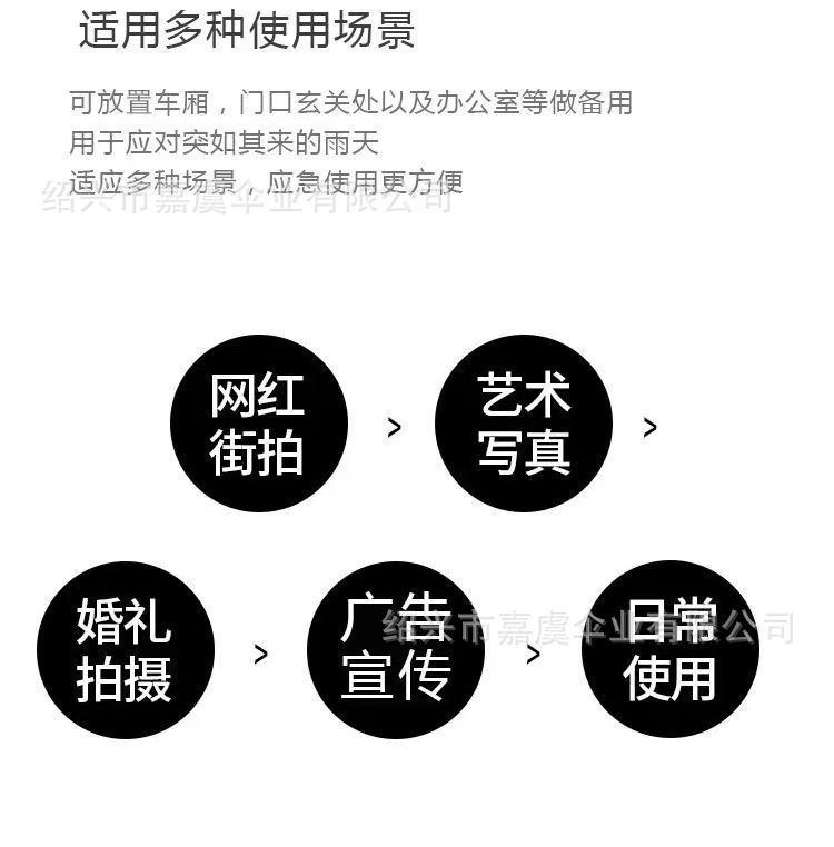 直骨伞透明伞产品厂家批发LOGO长柄伞广告女生雨伞透明透明雨伞详情3