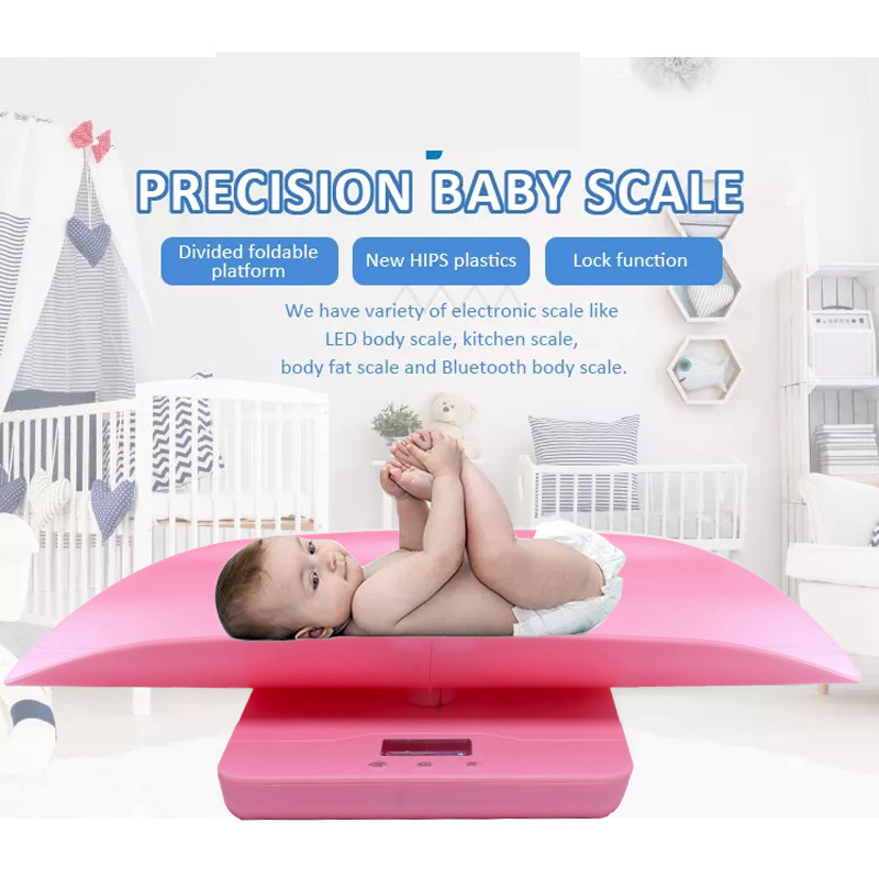 Cross-border exclusive electronic baby scale with tray weight scale, height and weight measuring scale, English packaging baby scale pic 7