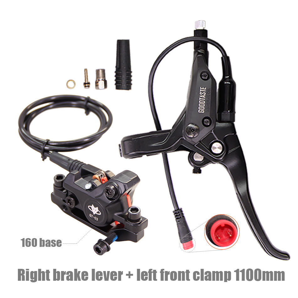GT03 Oil brake power-off brake handle, chauffeur assistance bicycle, electric scooter, oil disc, brake handle pic 5