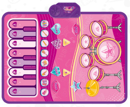 亚马逊跨境儿童多功能宝宝跳舞毯 游戏琴垫 婴童早教益智布类玩具垫 爬行垫游戏垫 宝宝学步必备玩具详情15