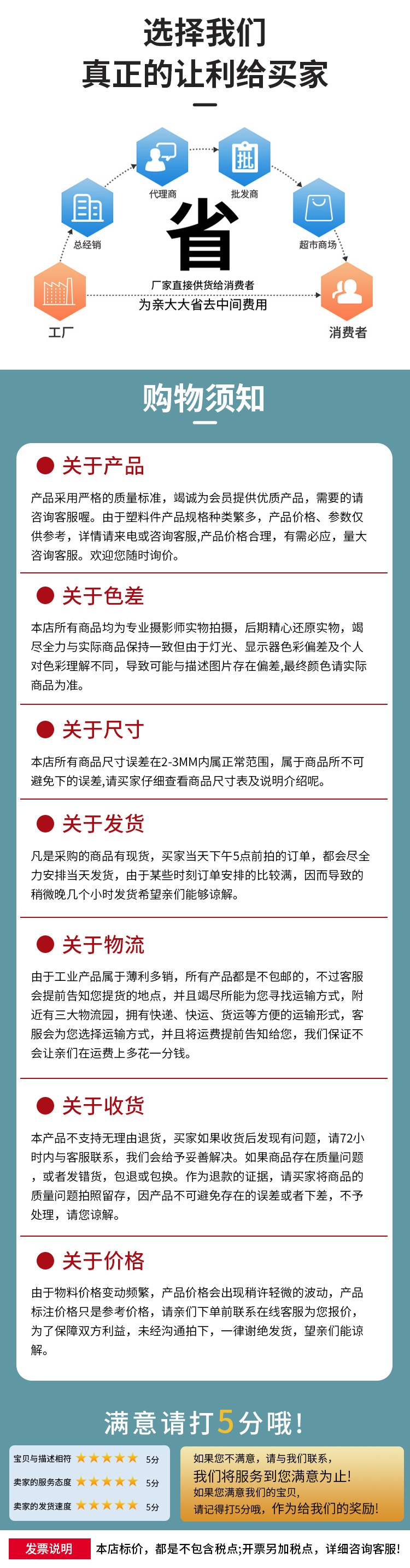 一次性乳胶手套工业防护手套无粉9寸光面净化手套详情3