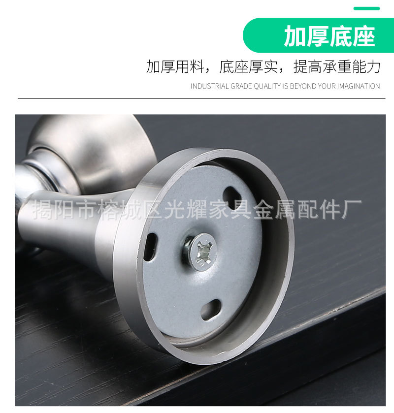 不锈钢门吸卧室卫生间入户门强磁加厚防撞吸门器防风免打孔/打孔详情12