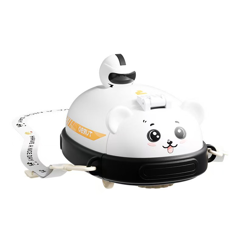 创意小汽车儿童碰碰车玩具水杯带吸管杯子防摔耐高温塑料杯详情3