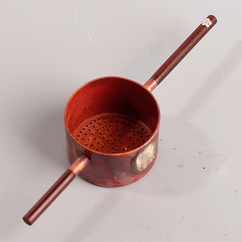 Copper strainer, stainless steel filter screen, kitchen wonder, water-draining wonder, durable and rust-proof pic 12