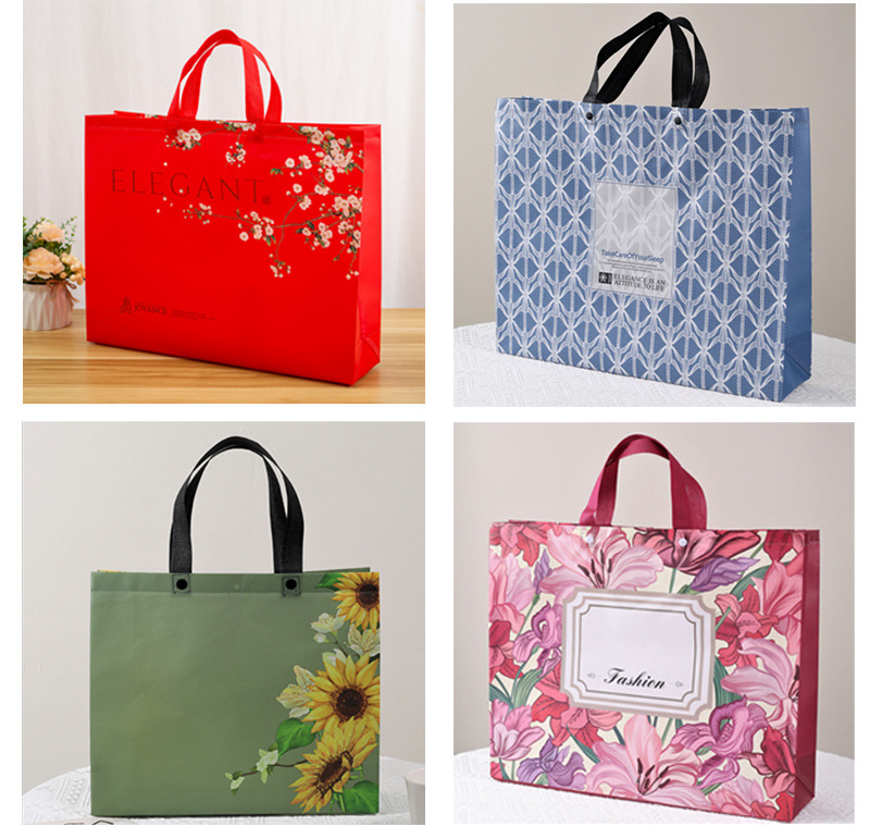 空调被夏被四件套包装手提袋家纺凉席手提袋无纺布袋子礼品购物袋详情8