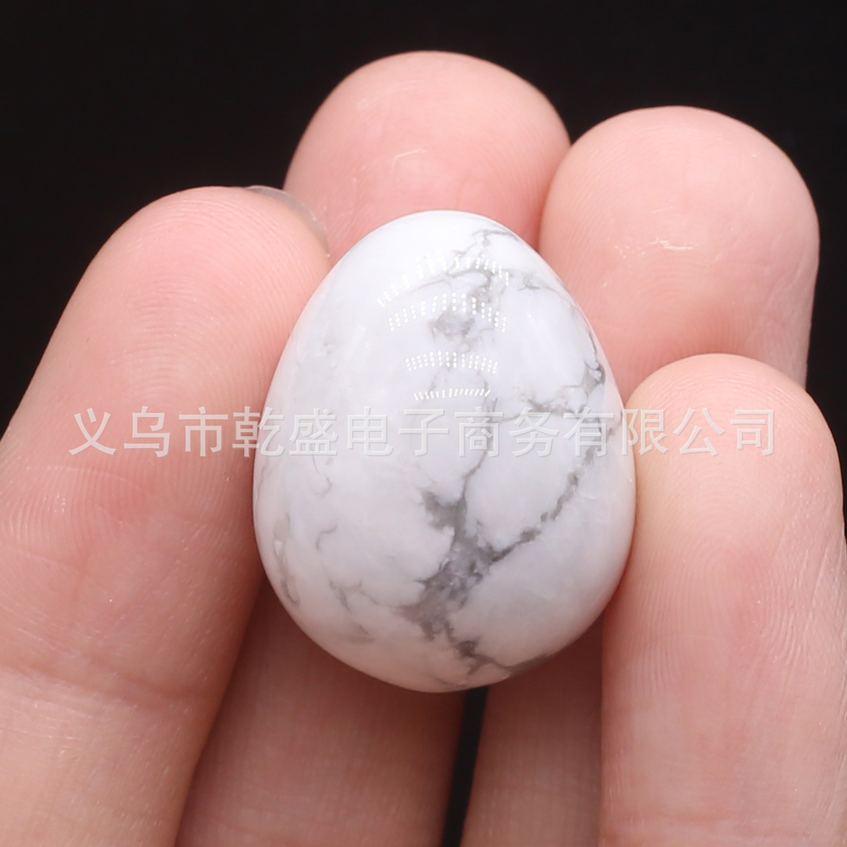 天然绿东陵紫晶黄玉鸡蛋摆件半宝石DIY装饰品小摆件详情3
