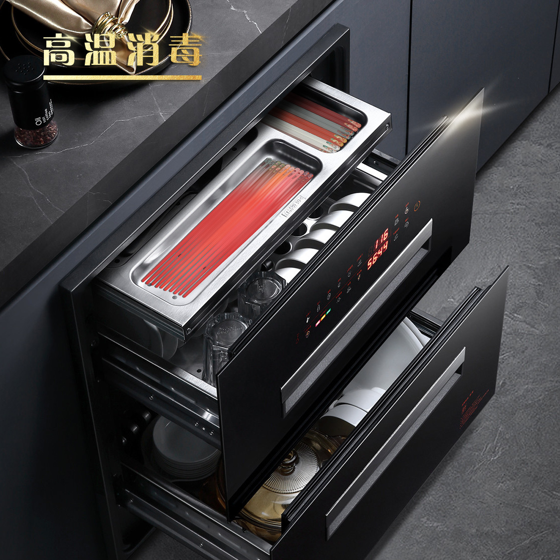 筷专家十双国潮风分餐筷耐高温家用送礼合金筷子厂家国潮详情11