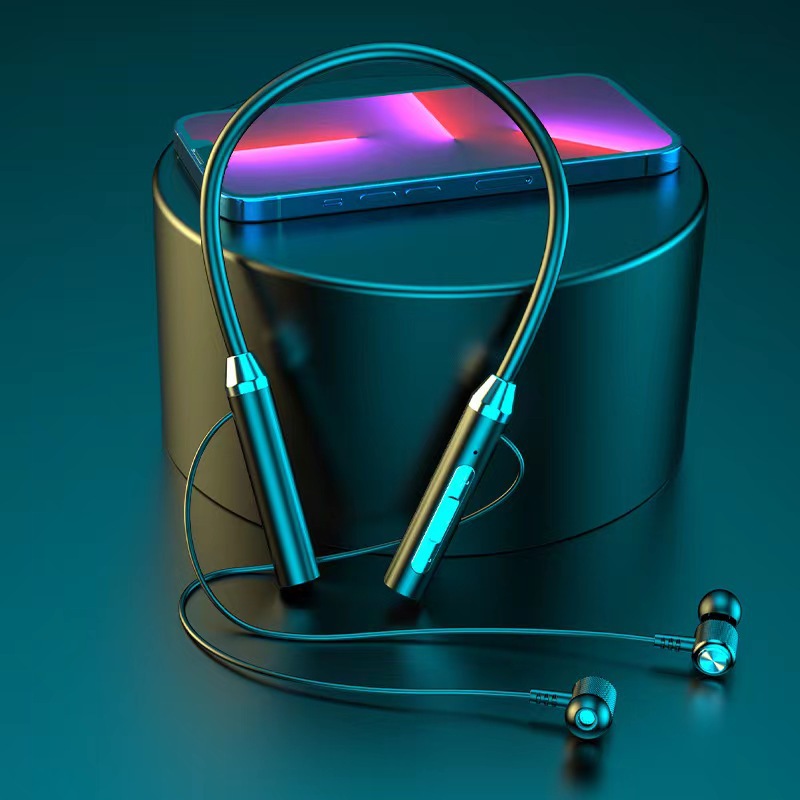 New Bluetooth headphones, in-ear neckband sports headphones, ultra-long standby life, wholesale from General mobile phone Hua pic 10