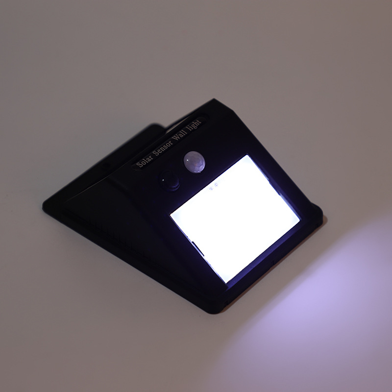 跨境太阳能壁灯LED室外防水庭院灯多功能家用人体感应太阳能壁灯详情11
