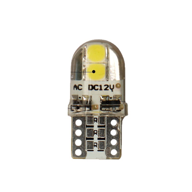 厂家直销T10-4SMD-3030水晶灯汽车用品配件示宽灯牌照灯阅读灯详情5