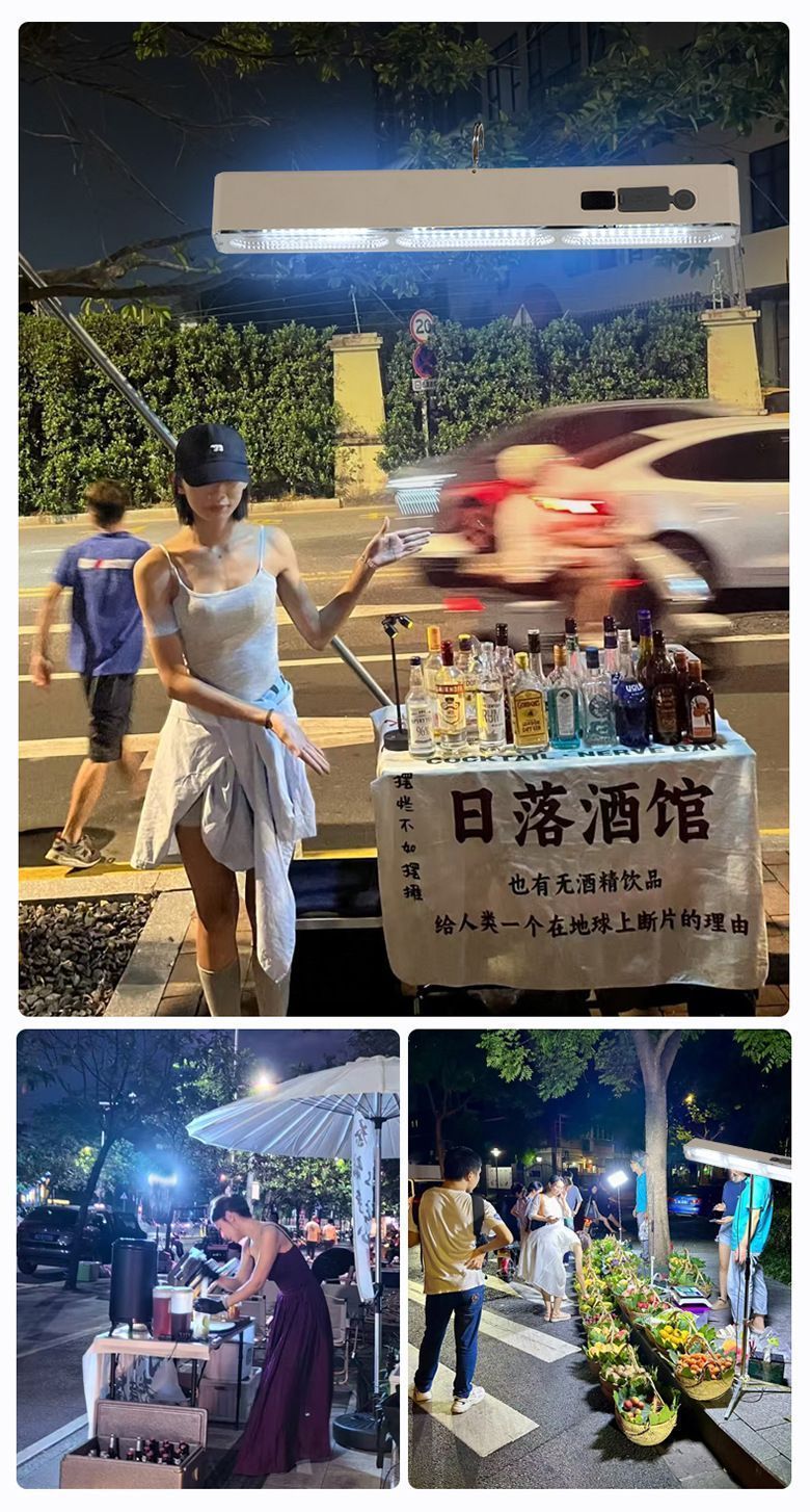 led emergency charging lights, night market street lamps, outdoor high-brightness reflective cups, charging lamp tubes, camping outdoor lighting lamps pic 15