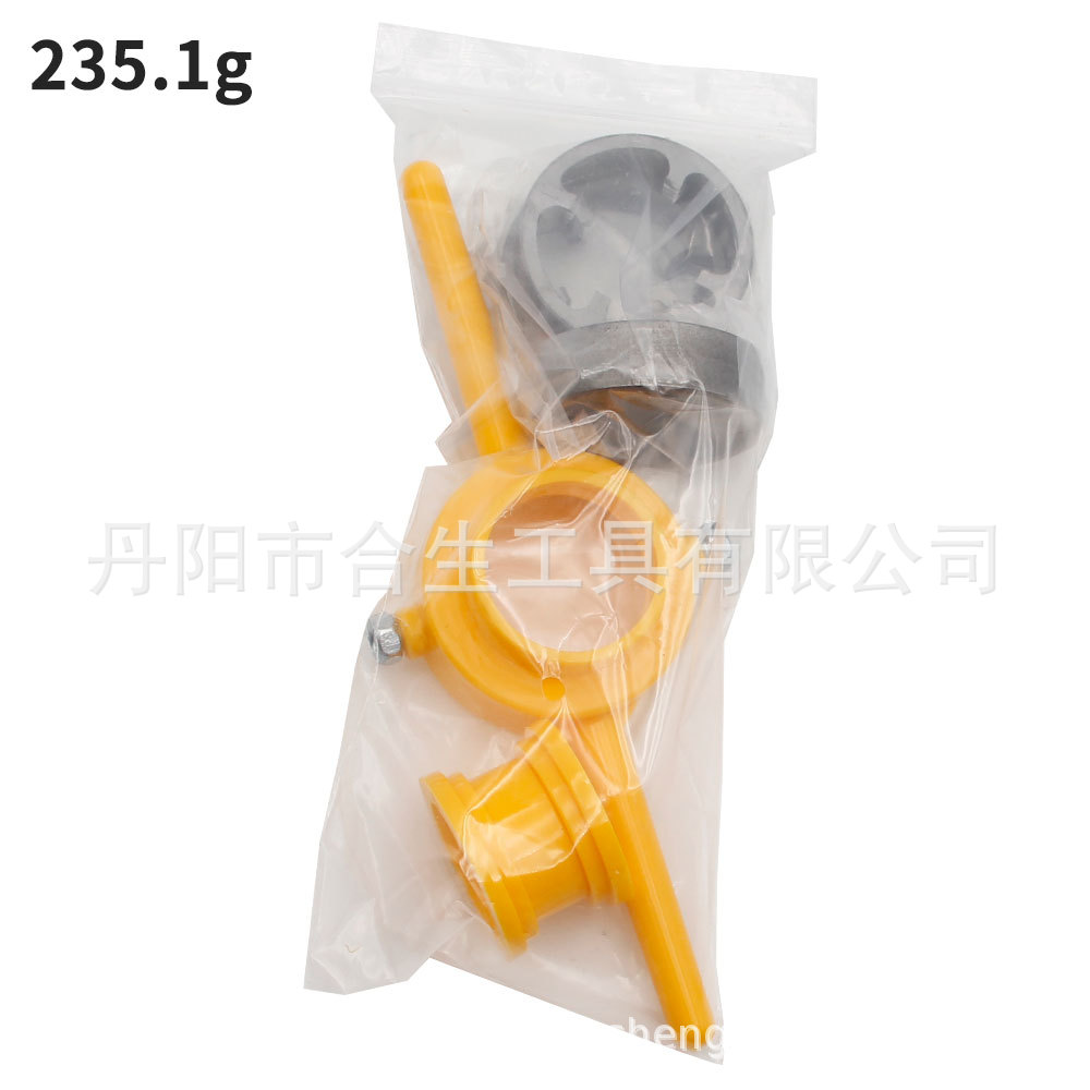 6件套水管板牙 塑料管手动轻松套丝 圆锥丝锥扳手工具螺纹板牙套详情6