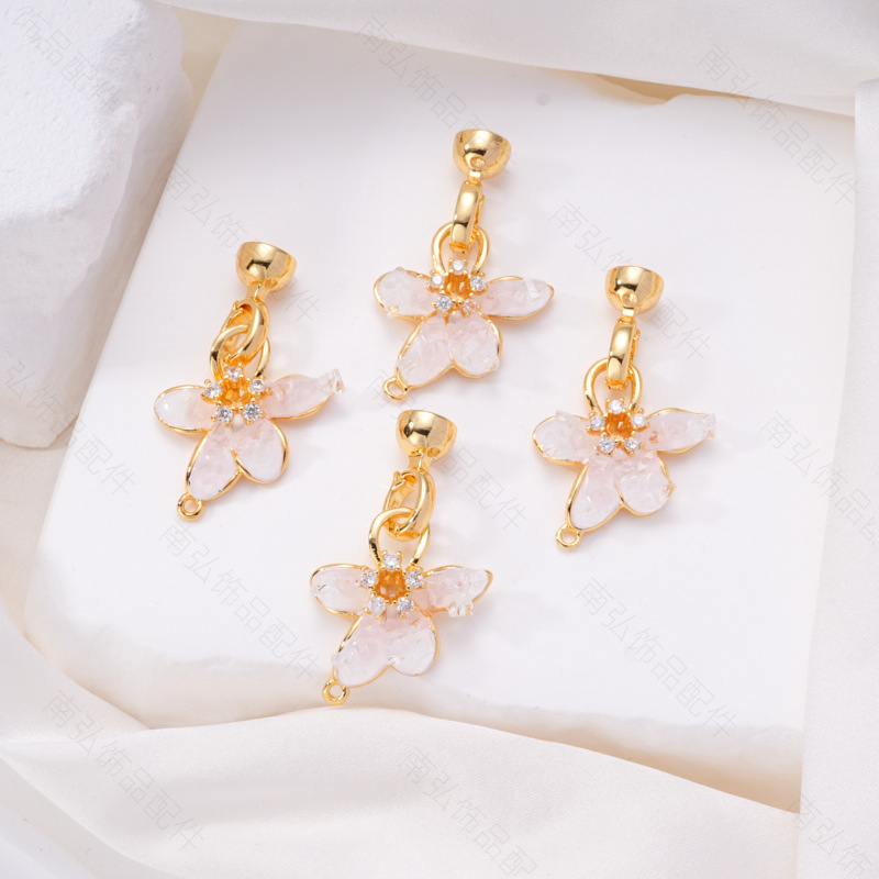 Pearl necklace, horn buckle, universal buckle, end buckle, hug buckle, bracelet connecting buckle, sweater chain, lap buckle, diy accessories pic 24