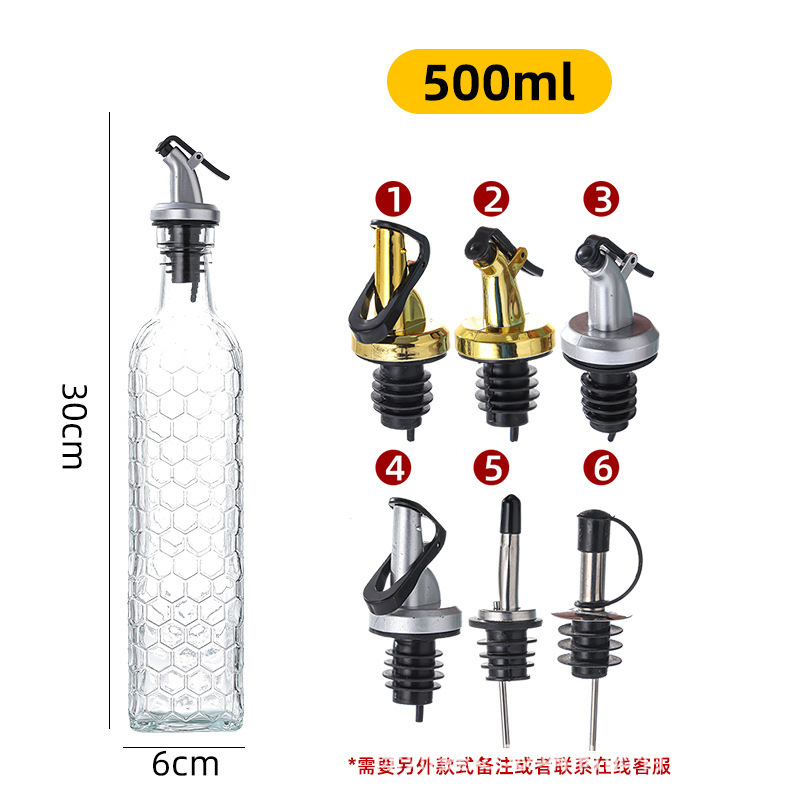 Cross-border dual-purpose glass oil sprayer, oil sprayer, household kitchen oil-free and leak-proof vinegar seasoning bottle pic 20