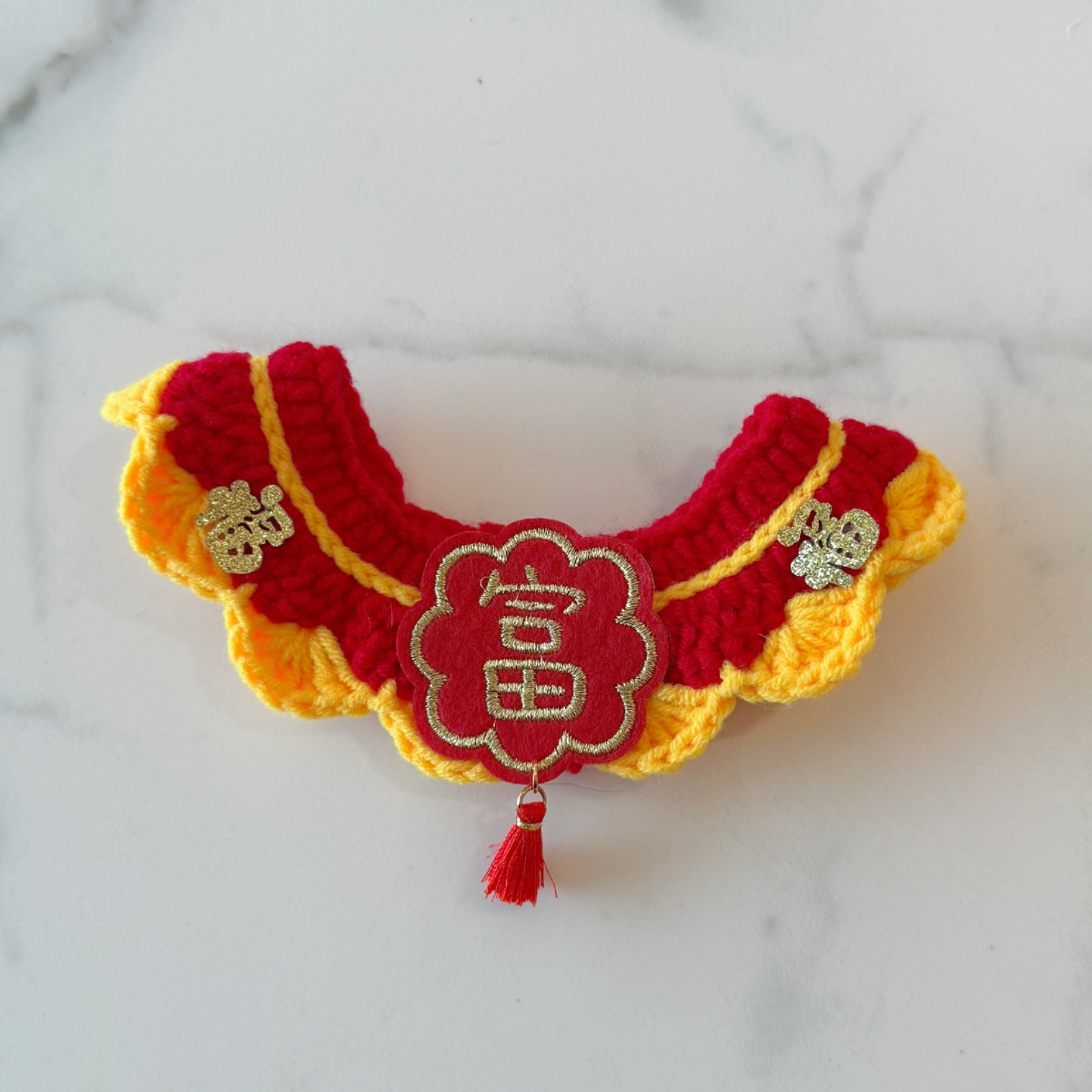 手工编织饰品围巾发带挂饰树脂奶油胶配件米珠奶油胶配饰多款混搭详情12