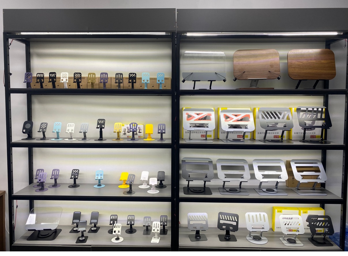 电脑支架桌面折叠垫高一体悬空散热增高架16寸旋转金属笔记本支架详情28