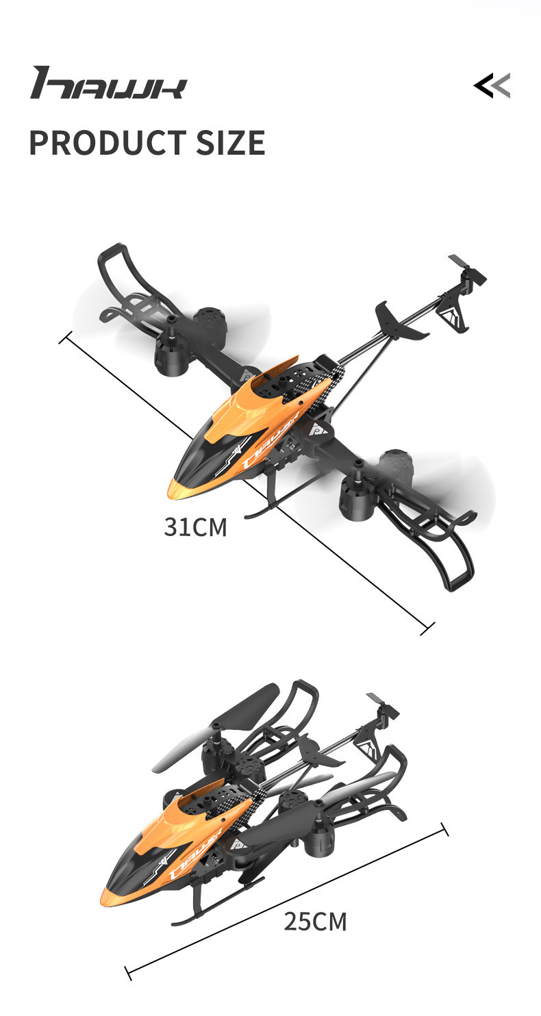 Cross-border remote-controlled folding helicopter aerial photography with WiFi camera remote-controlled four-axis folding stunt drone toy pic 11