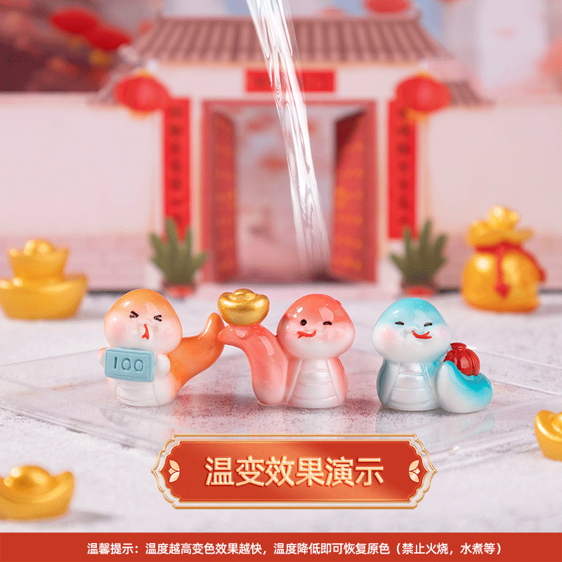 Micro-landscape creative simulation persimmon food play, persimmon as you wish, diy decorative blind bag accessories, mini miniature small ornaments pic 36